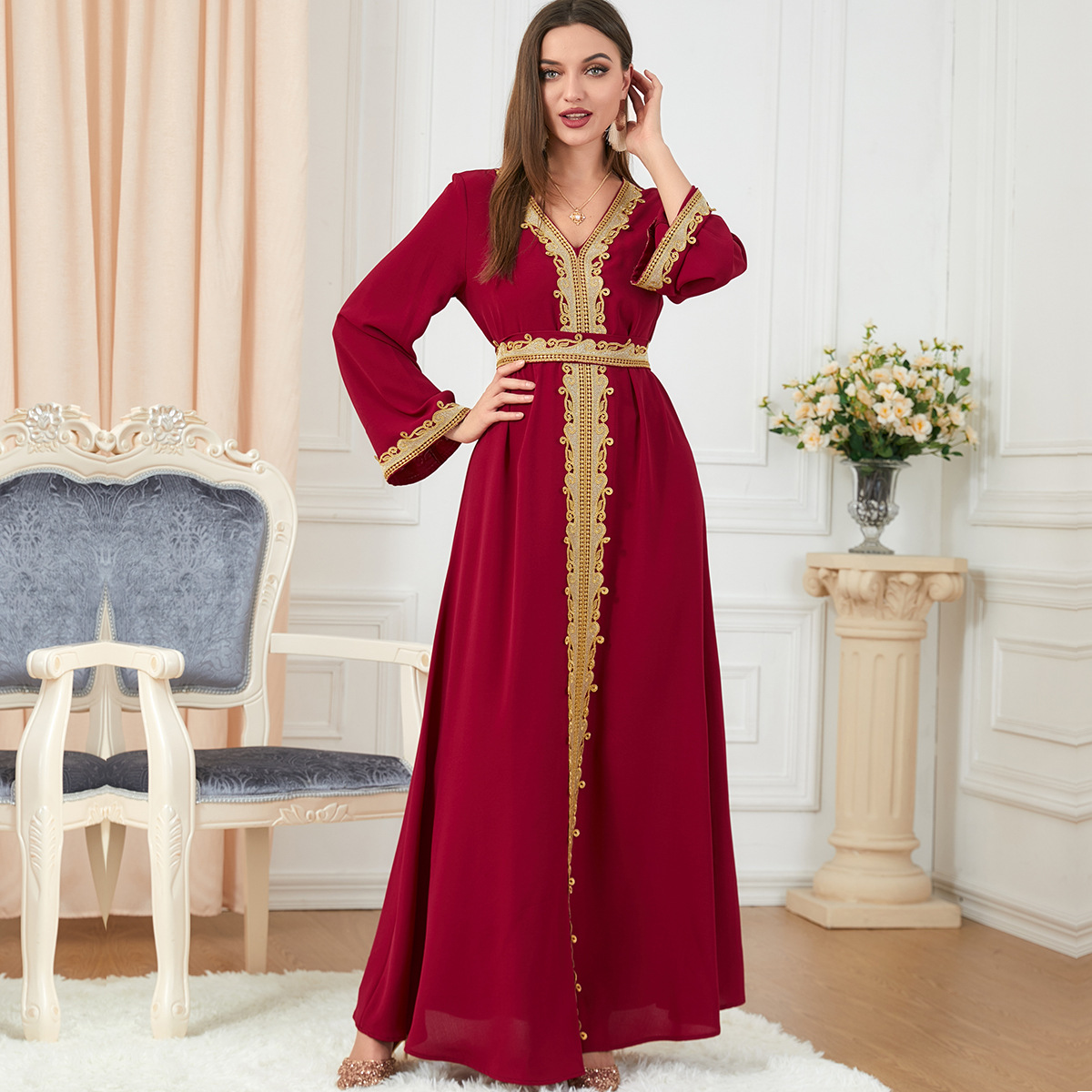 Jalabiya woven Breathable and stylish dress