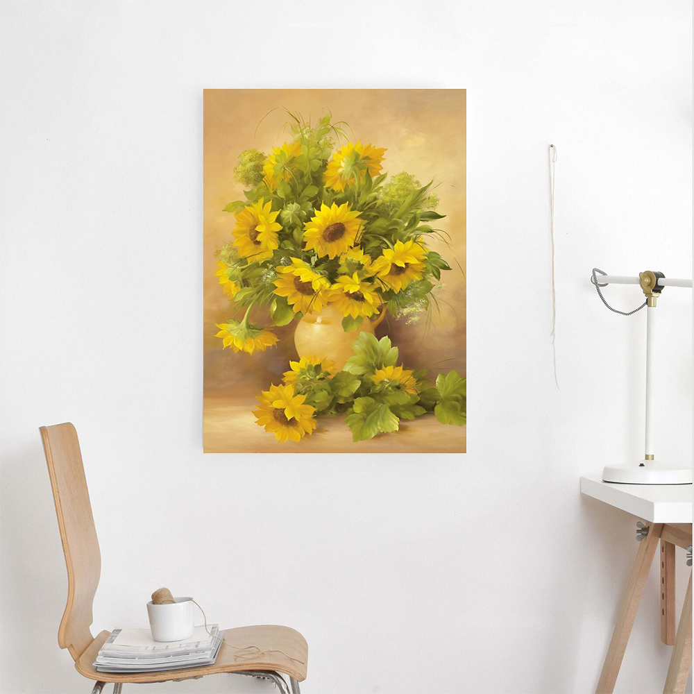 Painting by numbers 24colors Flower Home Art