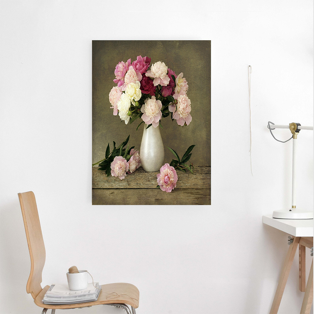 Painting by numbers Art gift Flower series room decoration