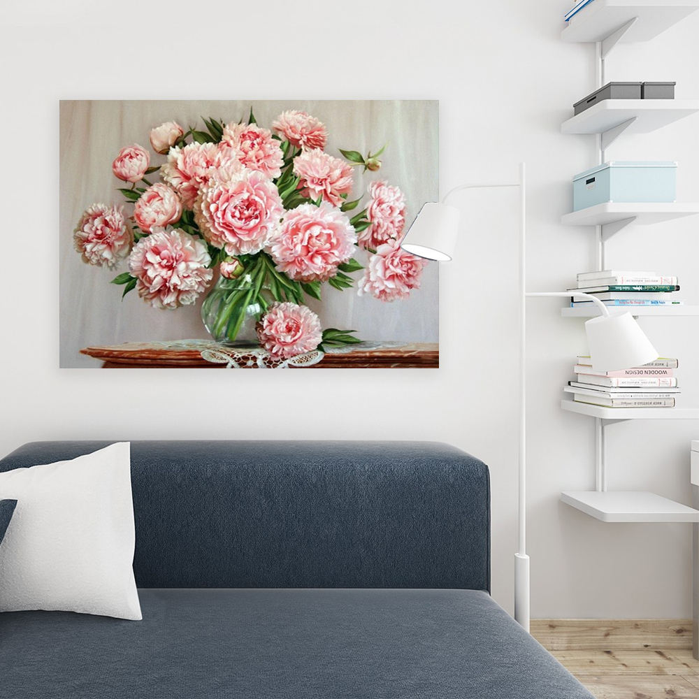 Painting by numbers Diy flower painting home art