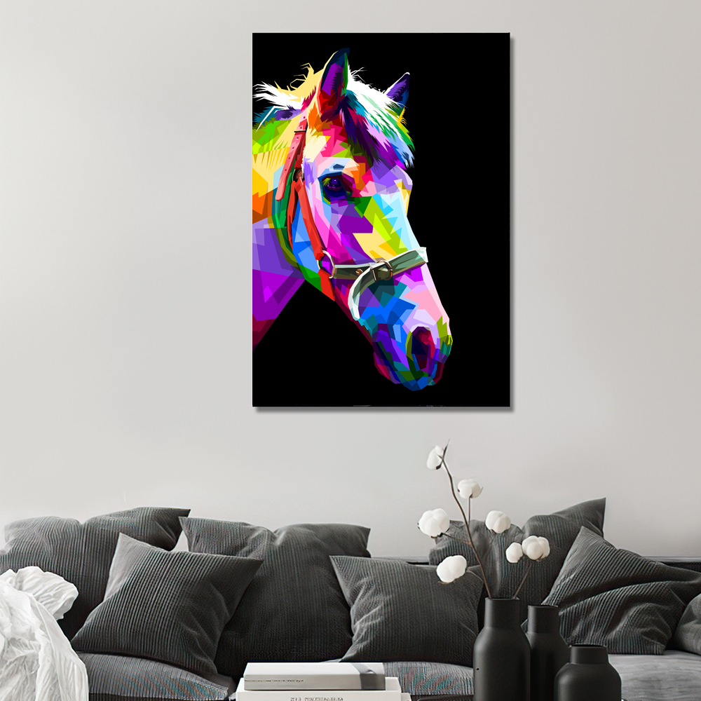 Painting by numbers horse painting decor art gift