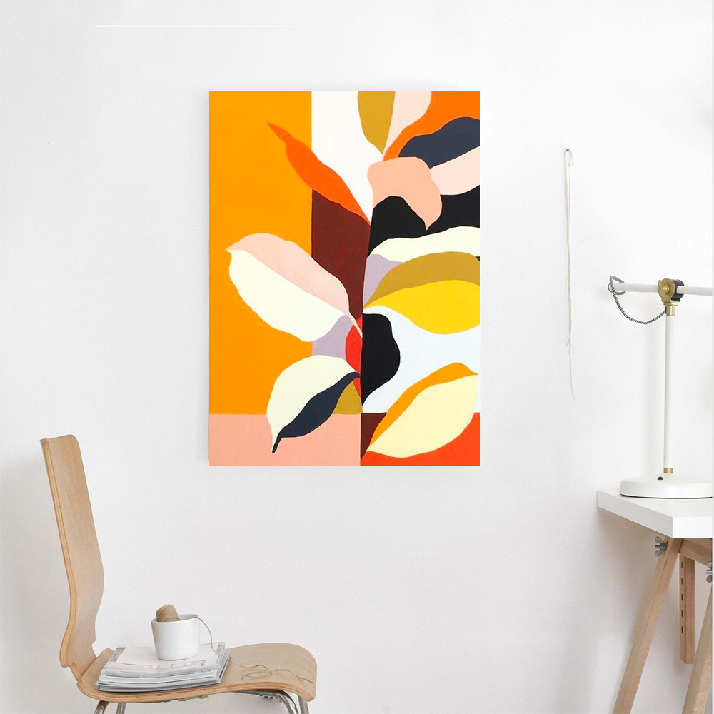 Painting by numbers living room decor coffee corner decor
