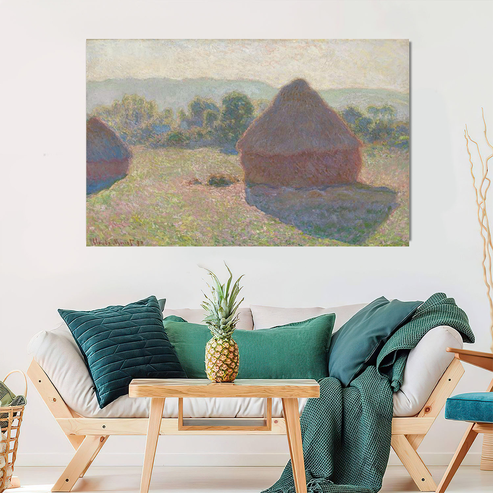 Monet's famous painting, living room decoration painting