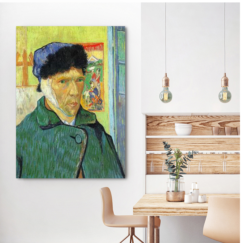 Abstract Van Gogh oil  Painting famous series amusing painting famous painting