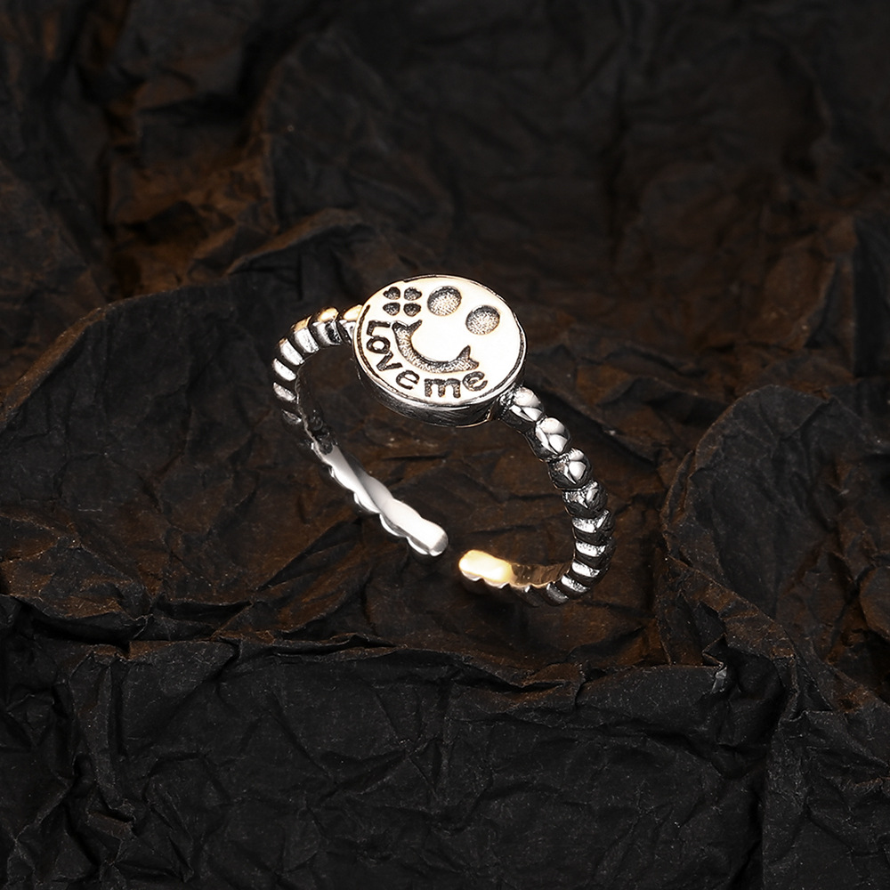 Zodiac sign jewelry for Best friend Promise ring Setting is smooth and won't damage clothing Even and glossy sandblasting without particles