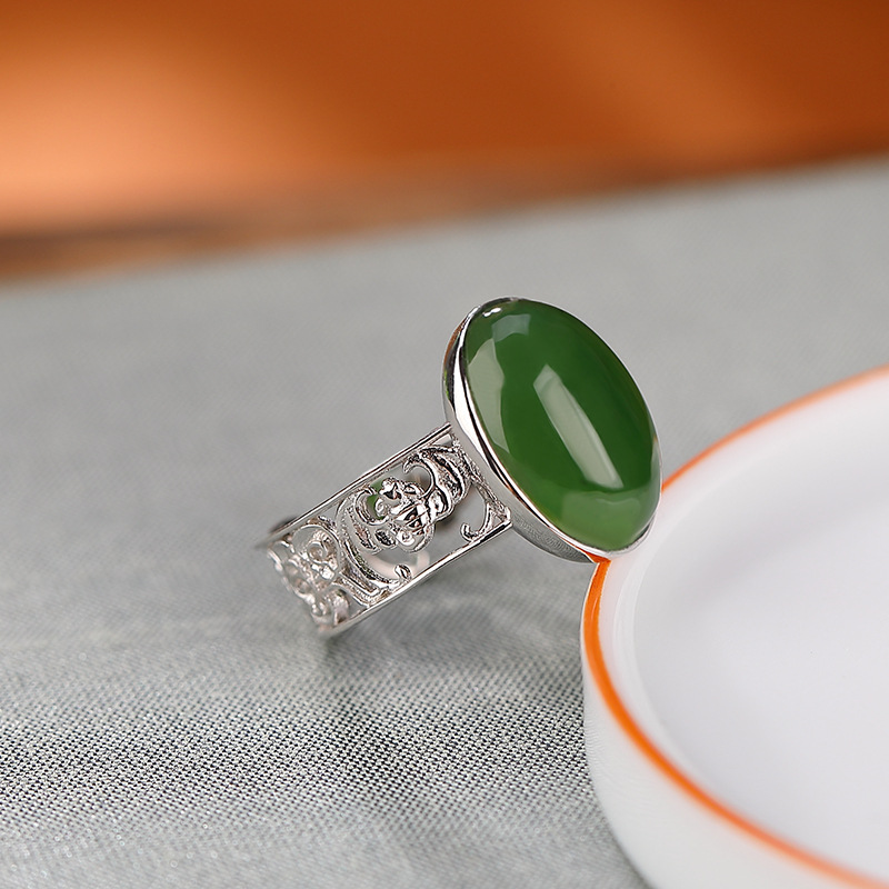 مجوهرات بسيطة للشريكة خاتم الكوكتيل حرفية رائعة وضوح خالي من العيوب