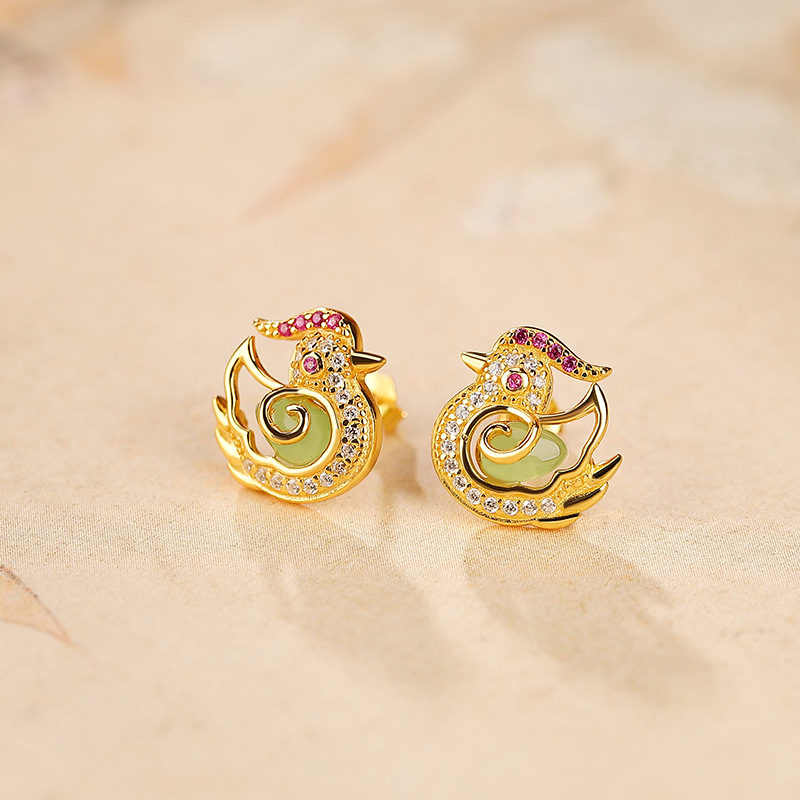 Anniversary gift for Daughter earrings Vivid hue No impurities