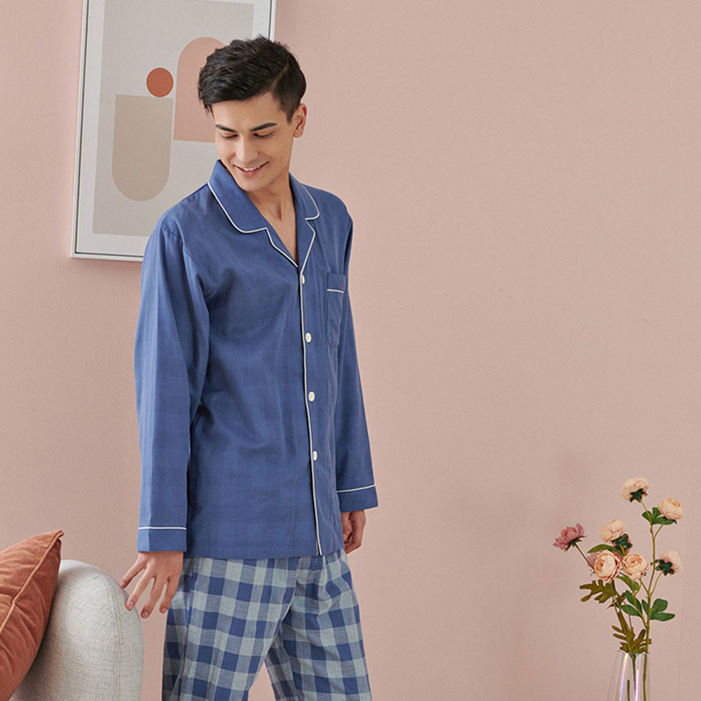 Eco-friendly loungewear made from nature pajamas 100% cotton pajamas Allows for maximum breathability