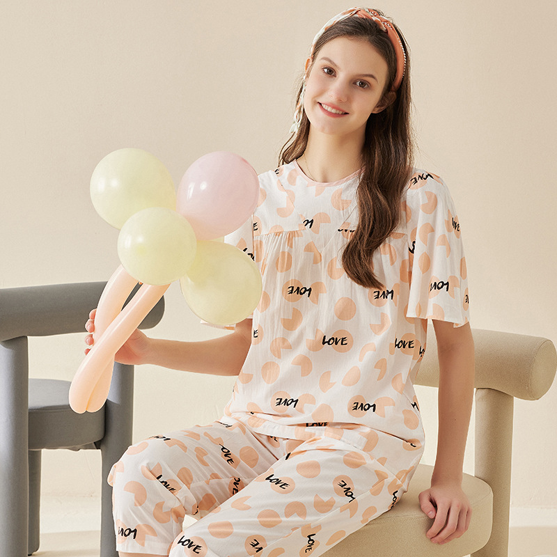 Organic loungewear for a healthy lifestyle pajamas regenerated cellulose fiber pajamas Can be worn year-round