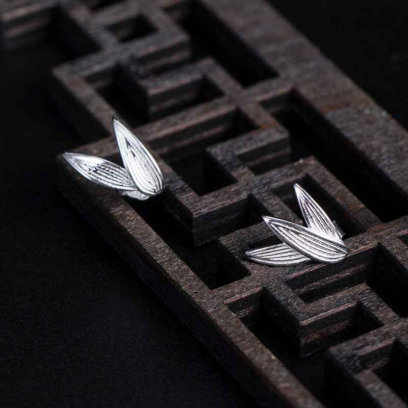 High-quality Jewelry gift for female friend earrings Silver Earrings Traditional craftsmanship