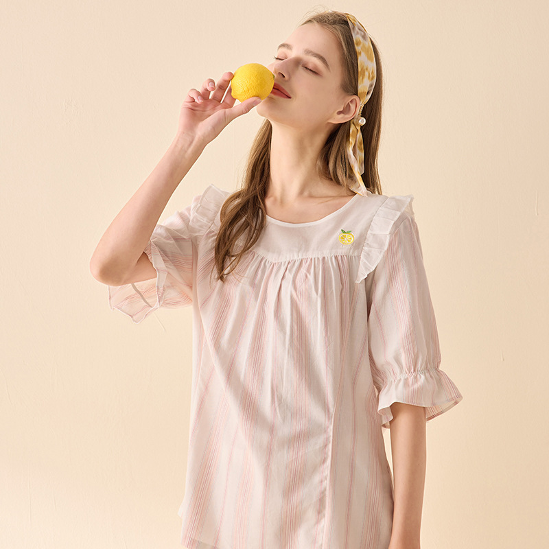 Organic cotton loungewear for ultimate comfort pajamas 100% cotton pajamas Makes you feel rejuvenated and refreshed