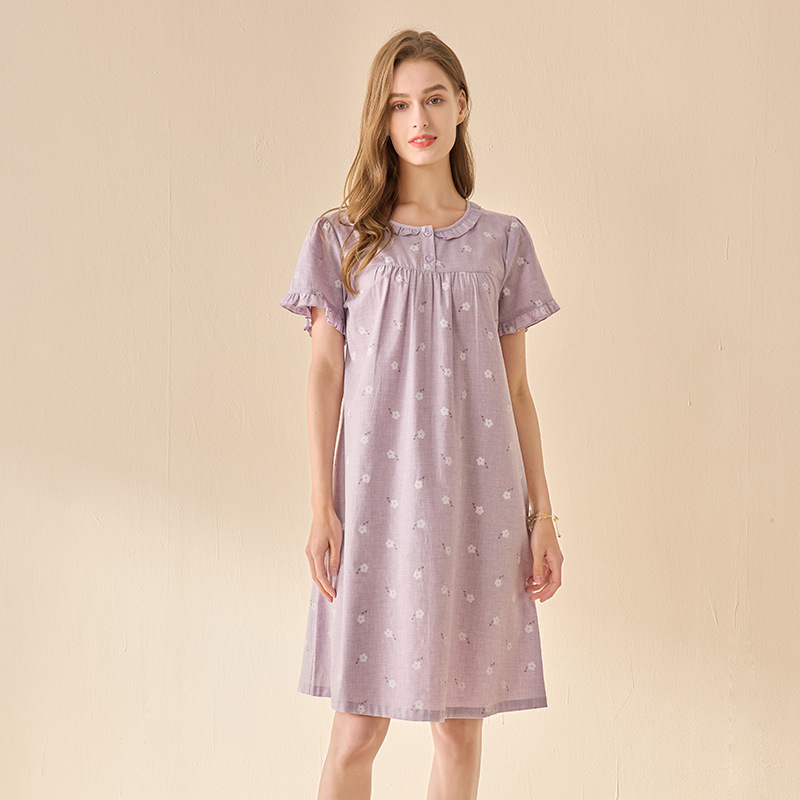 Natural and luxurious loungewear for all occasions pajamas 100% cotton pajamas Provides all-night comfort