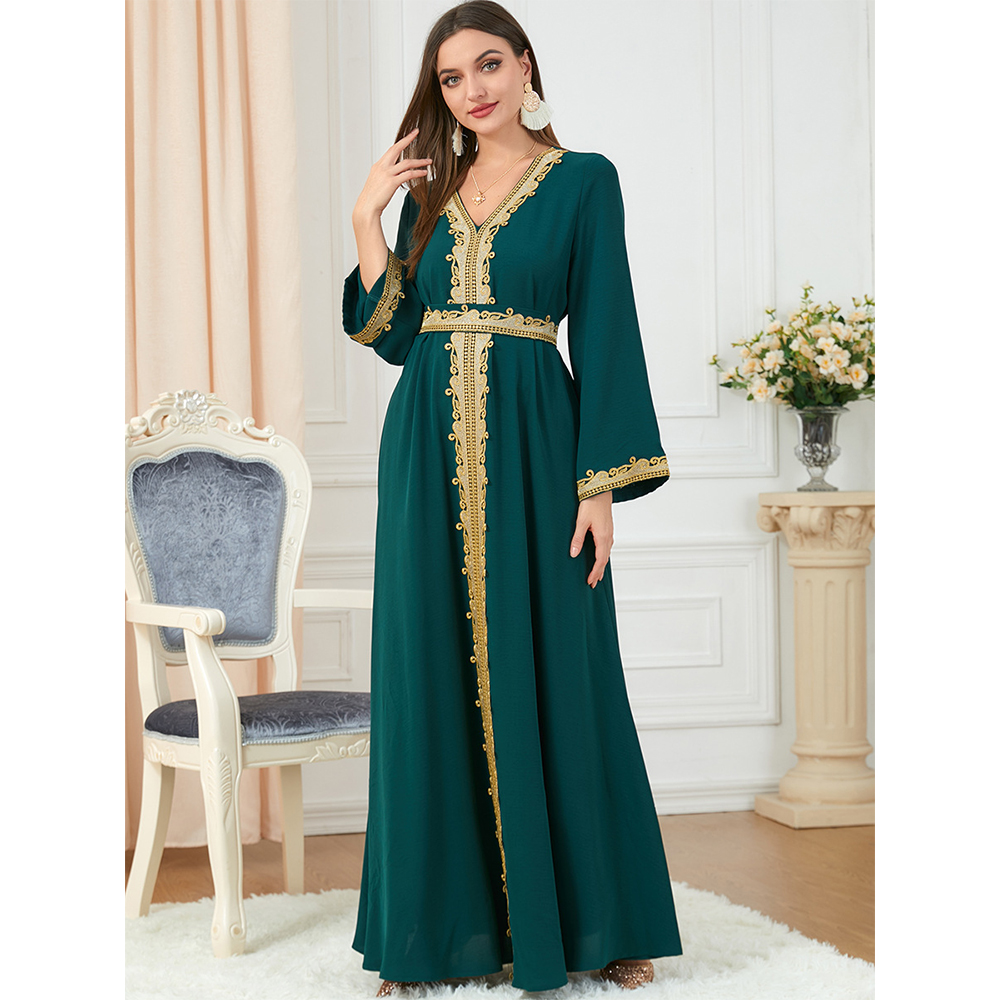 Jalabiya Breathable and Patchwork woven dress