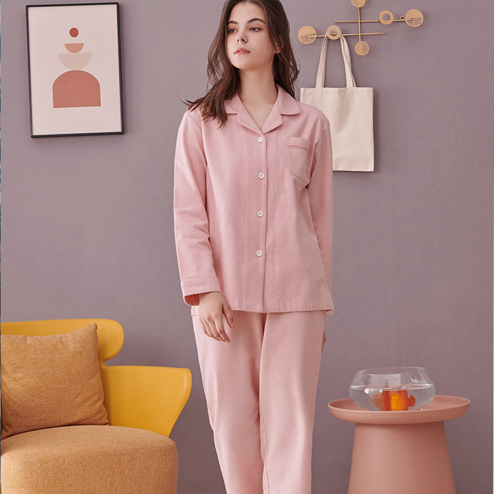 Cozy and breathable pure natural loungewear pajamas 100% cotton pajamas Makes you feel rejuvenated and refreshed