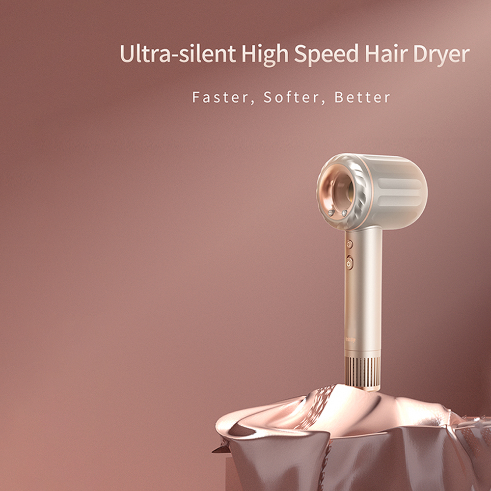 Advanced Hair Dryer | 5th Gen 110000RPM Brushless DC Motor | Innovative 45° Six-sided Concentrator | Intelligent Temperature Control | 100 Million Negative Ions | Aromatherapy Treatment Disc for Hair Care