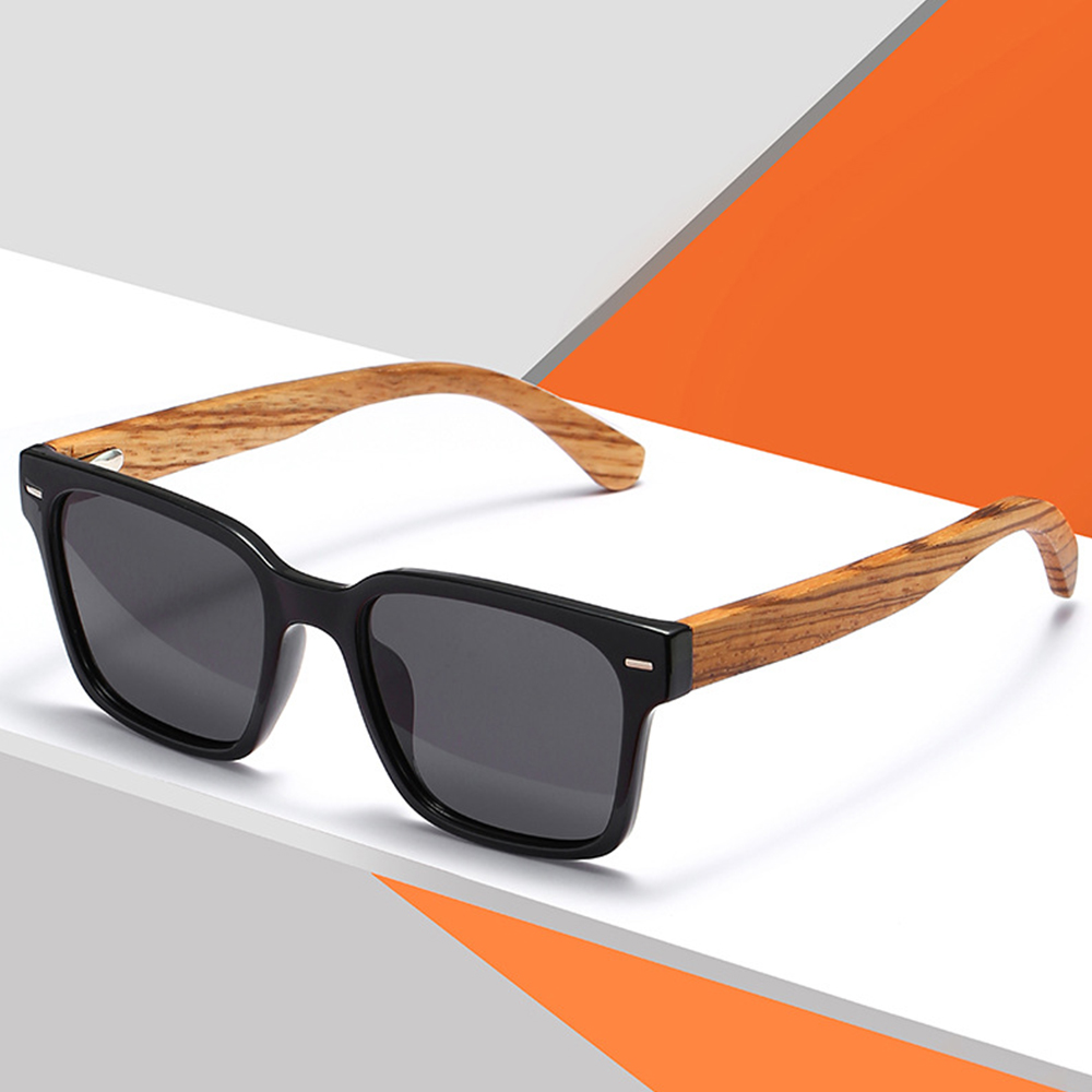 Fashionable and protective shades Sunglasses Wooden Sunglasses Naturally textured and comfortable