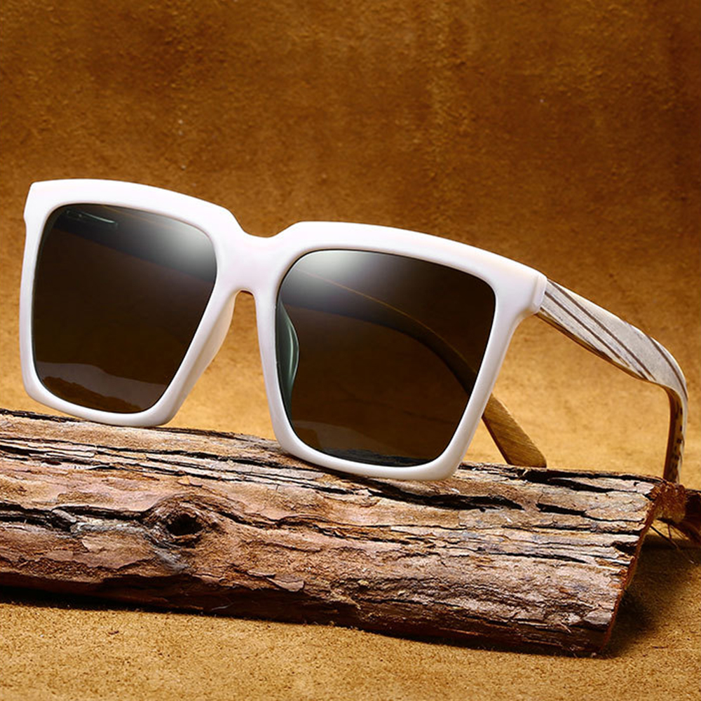 UV 400 shades for a cool look Sunglasses Wooden Sunglasses Naturally textured and comfortable