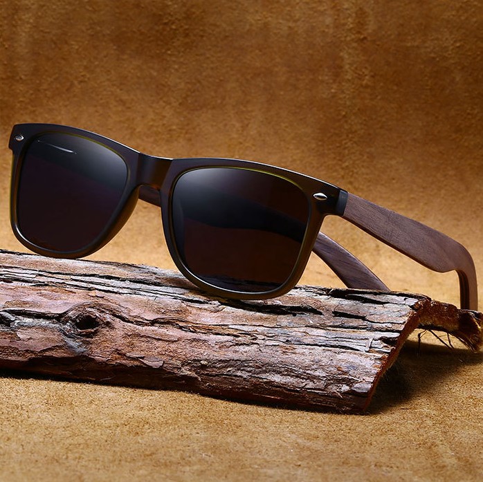 Stylish and protective eyewear Sunglasses Wooden Sunglasses Natural and textured feel