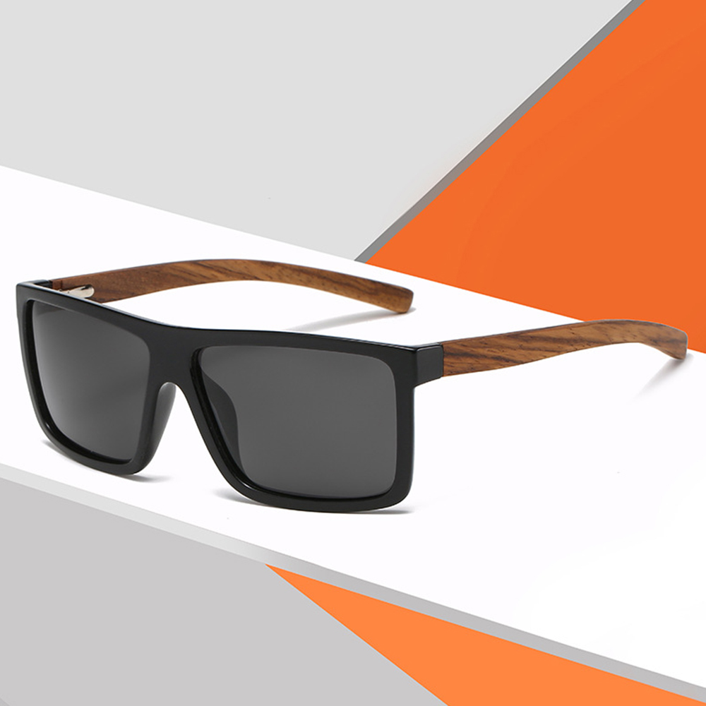 Fashionable sunglasses with UV 400 Sunglasses Wooden Sunglasses Hypoallergenic and non-fading