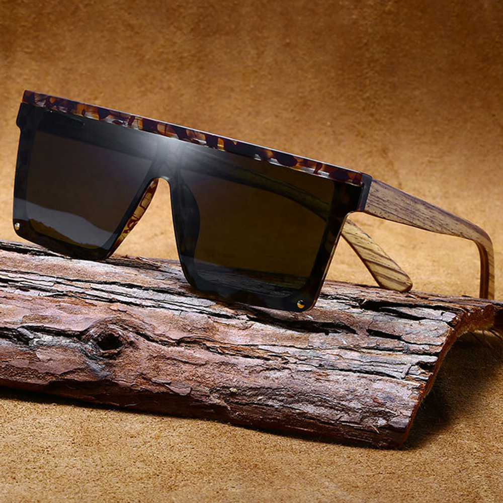 UV 400 sunglasses for fashion and safety Sunglasses Wooden Sunglasses Hypoallergenic and non-fading