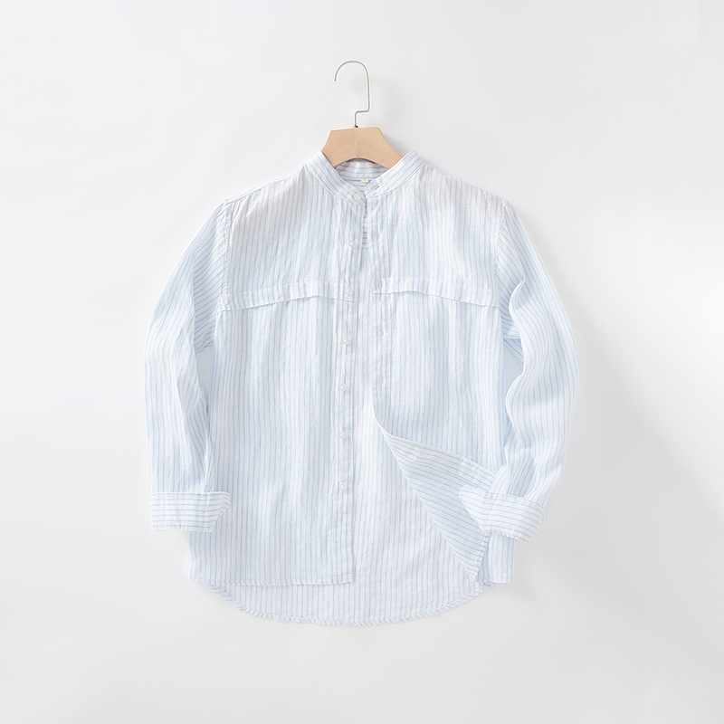 Soft and silky touch linen Men's shirt Skin-friendly cool and moisture-wicking fabric