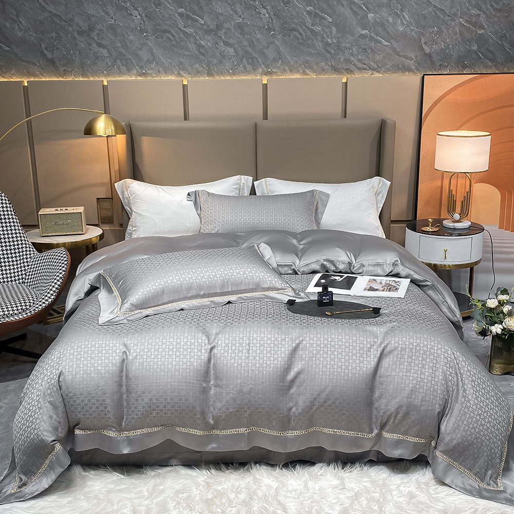 60-count Tencel Modern designs for bedrooms Cotton Bedding Set Tencel Bedding Set Enhanced airflow promotes better sleep