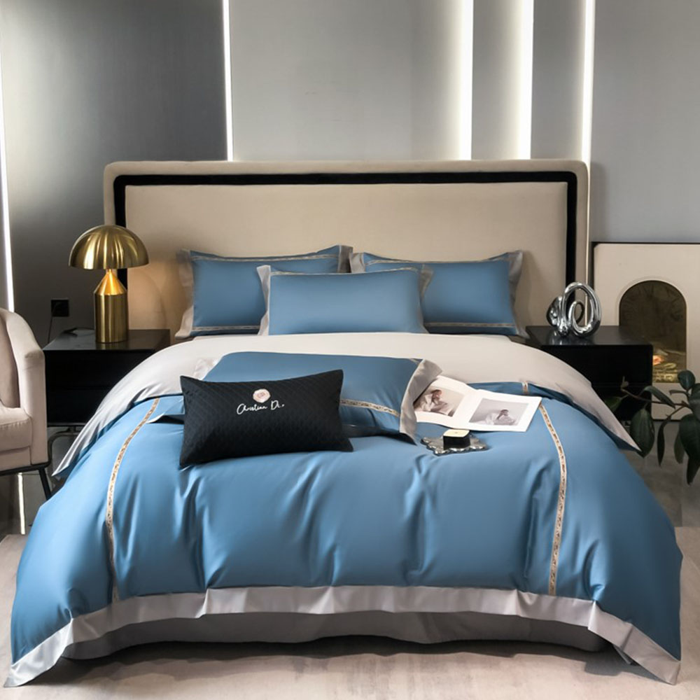 60-count long-staple cotton for a modern aesthetic Cotton Bedding Set where comfort meets quality