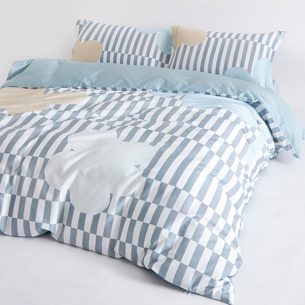 60-count long-staple cotton Bedding sets for exquisite taste Cotton Bedding Set Classic for traditional taste