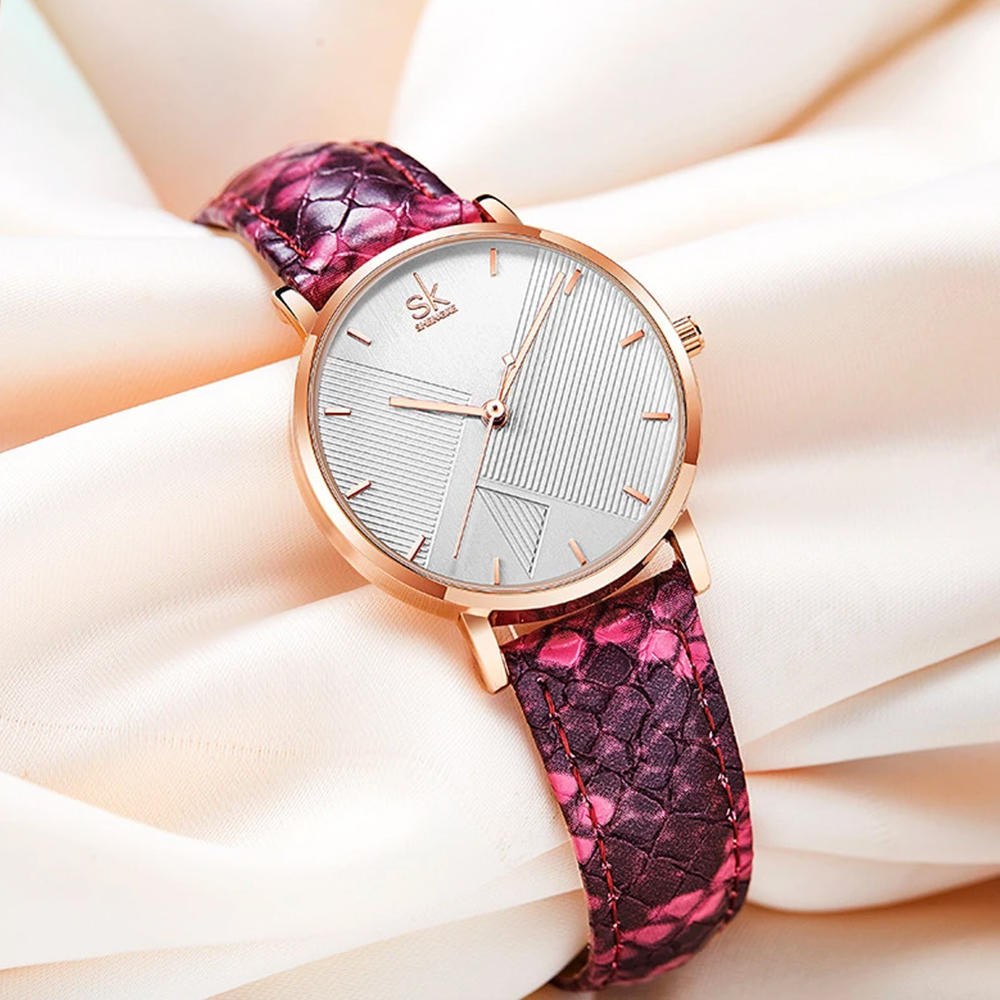 Bauhaus-inspired, minimalist aesthetic watch Fashion Women's Watch Slim lightweight build for comfortable all-day wear