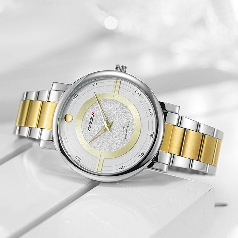Minimalist style with clean lines watch Business Men's Watch Waterproof design for daily wear and protection