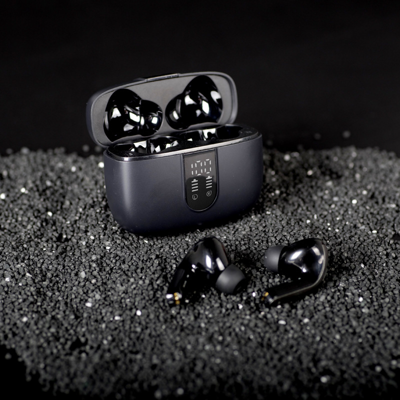 Seamless Sound earphone: Bluetooth 5.3 | 400mAh Standby | HD Stereo | Deep Bass | CNVC Noise Reduction | Dual-Ear Design