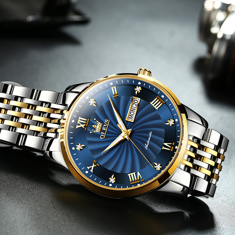 Dress watches with refined polished finishes watch Mechanical Watch Classic style with timeless elegance