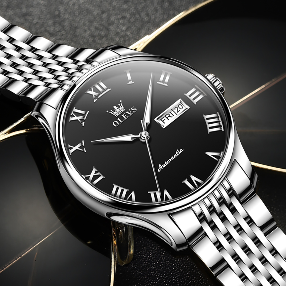 Bauhaus-inspired, minimalist aesthetic watch Mechanical Watch Vintage-inspired aesthetics with modern sophistication