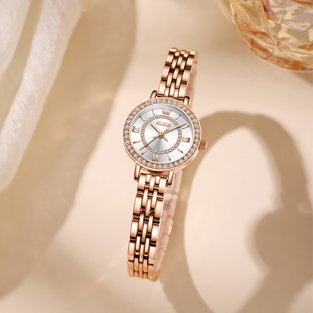 Luxury timepieces with opulent detailing watch Fashion Women's Watch Waterproof feature adds practicality and peace of mind