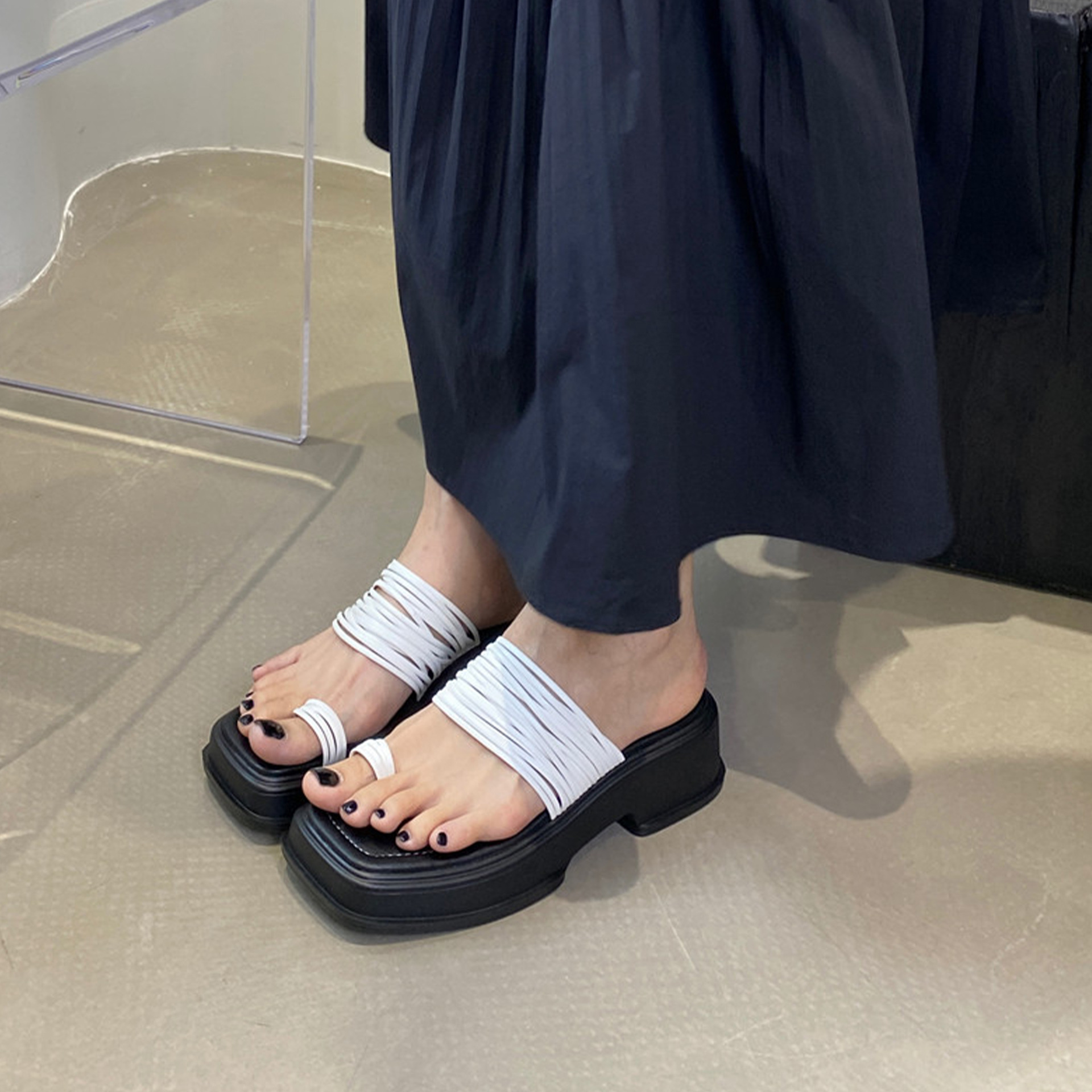 Sleek and polished for a professional look Wedge Sandals Comfortable and supportive for all-day wear