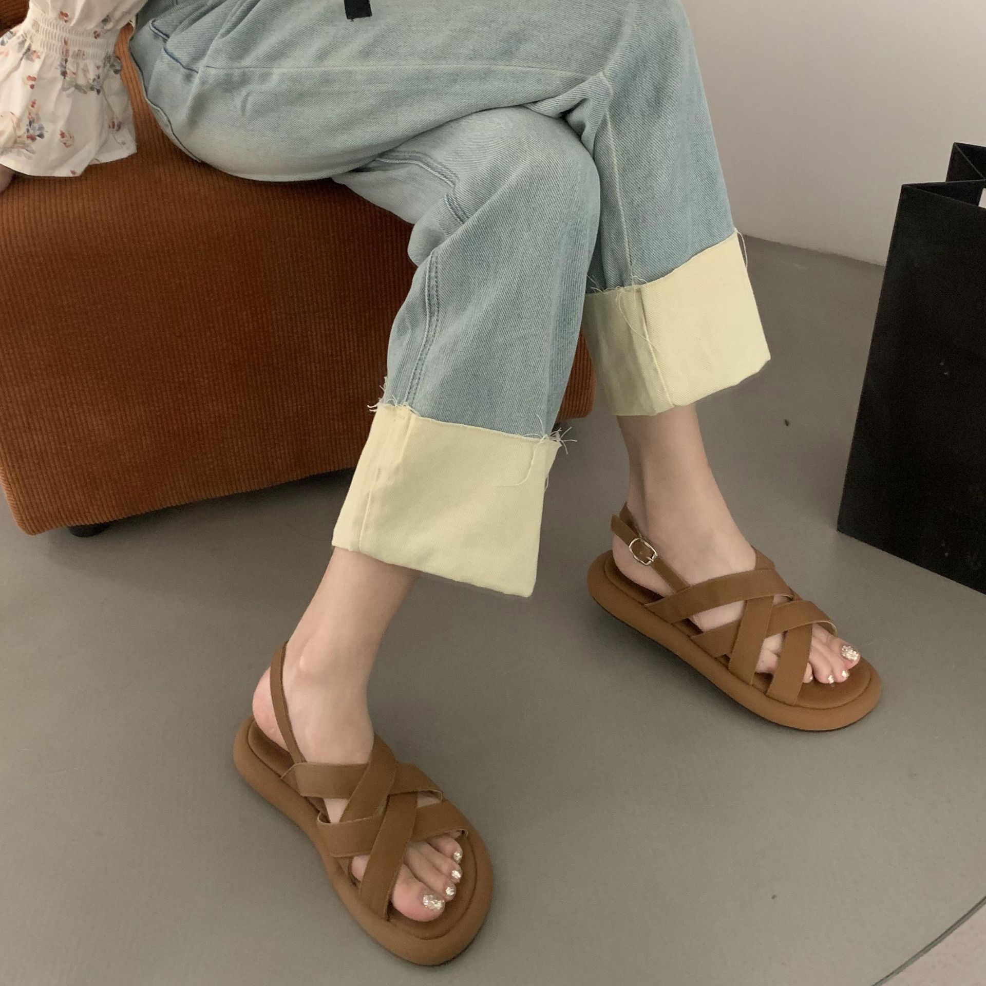 Casual and laid-back for relaxed outings Wedge Sandals Easy to style with various outfits