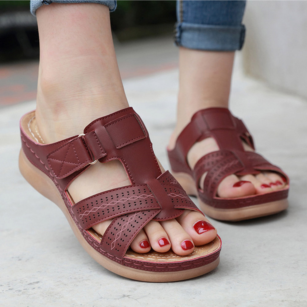 Versatile and adaptable for various outfits Wedge Sandals Add height and style to your outfit