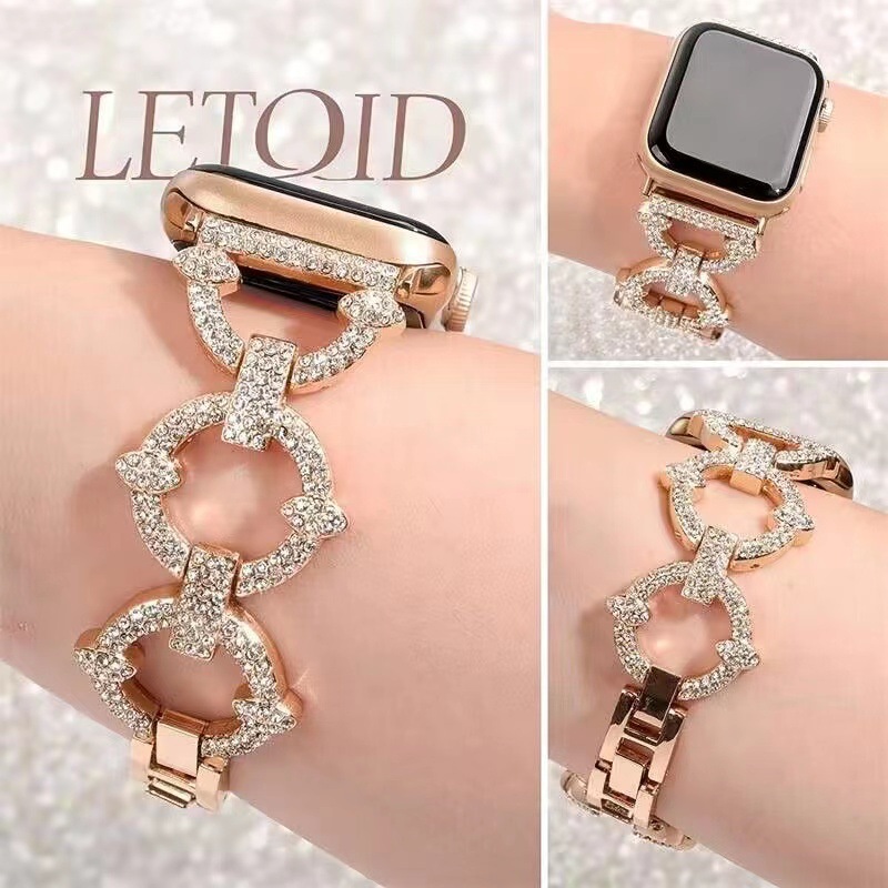 Creative O-shaped Bracelet suitable for Apple Watch 1st to 8th Generation