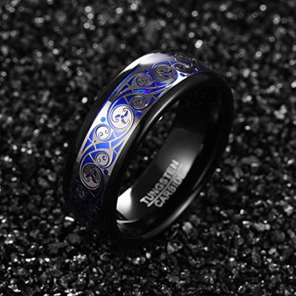 Fine Jewelry for Wife Engagement ring Tungsten steel ring Resistant to oxidation