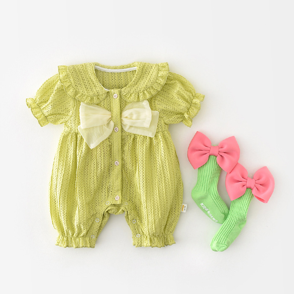 ملابس كل يوم لطيفة ومريحة ملابس الأطفال ملابس الرضع مخيط بدقة للمتانة الدائمة