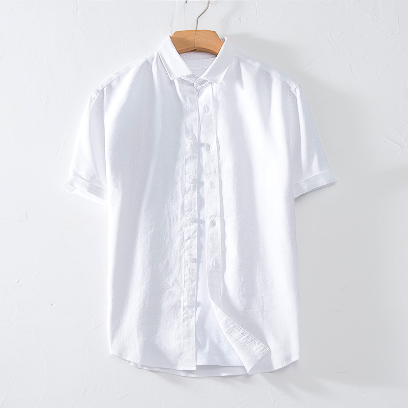 Airy linen delight linen Men's shirt Eco-friendly anti-static and hypoallergenic fabric
