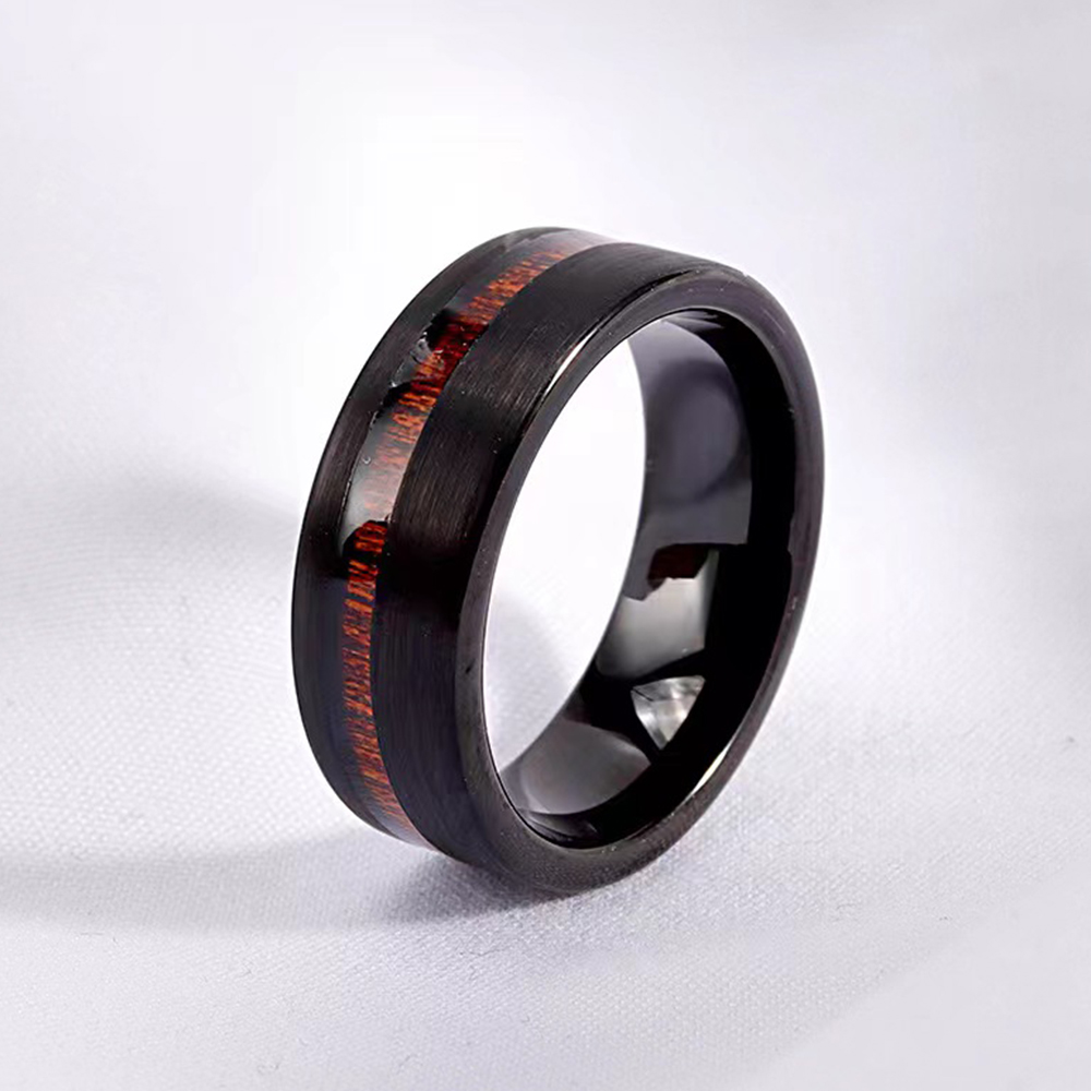 Memorial jewelry Thoughtful jewelry gift for your mother Cocktail ring Tungsten steel ring Durable
