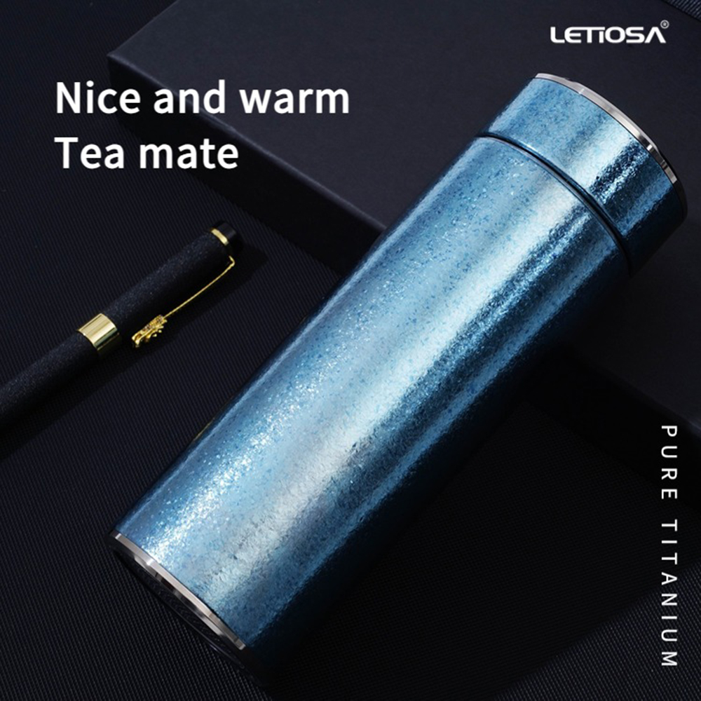 Pure titanium exquisite insulation cup